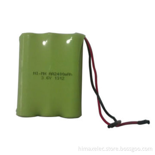 Ni-Mh AA 600mAh 1.2V Customized Battery Packs
